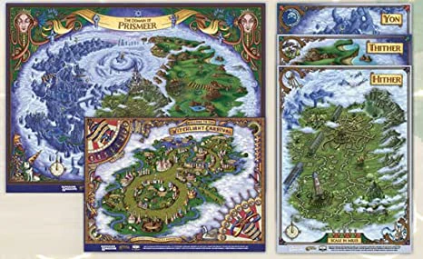 PRISMEER AND WITCHLIGHT MAP