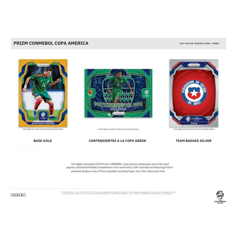 2024 Panini Prizm Conmebol Copa America Hobby 12 Box Case