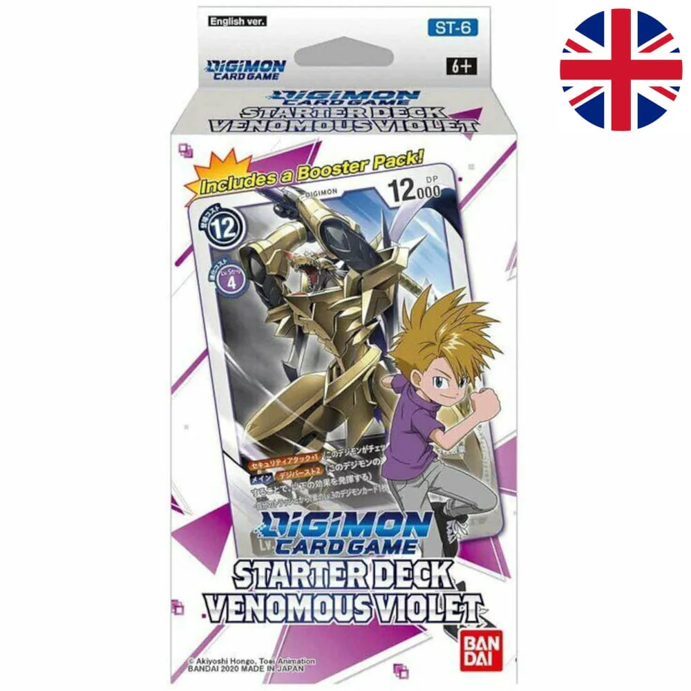 Digimon Starter Deck Venomous Violet