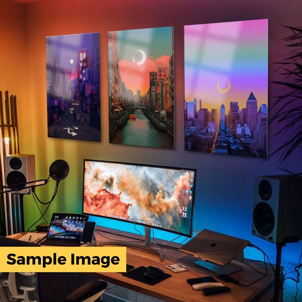 Acrylic Art Nintendo Game Room Madness