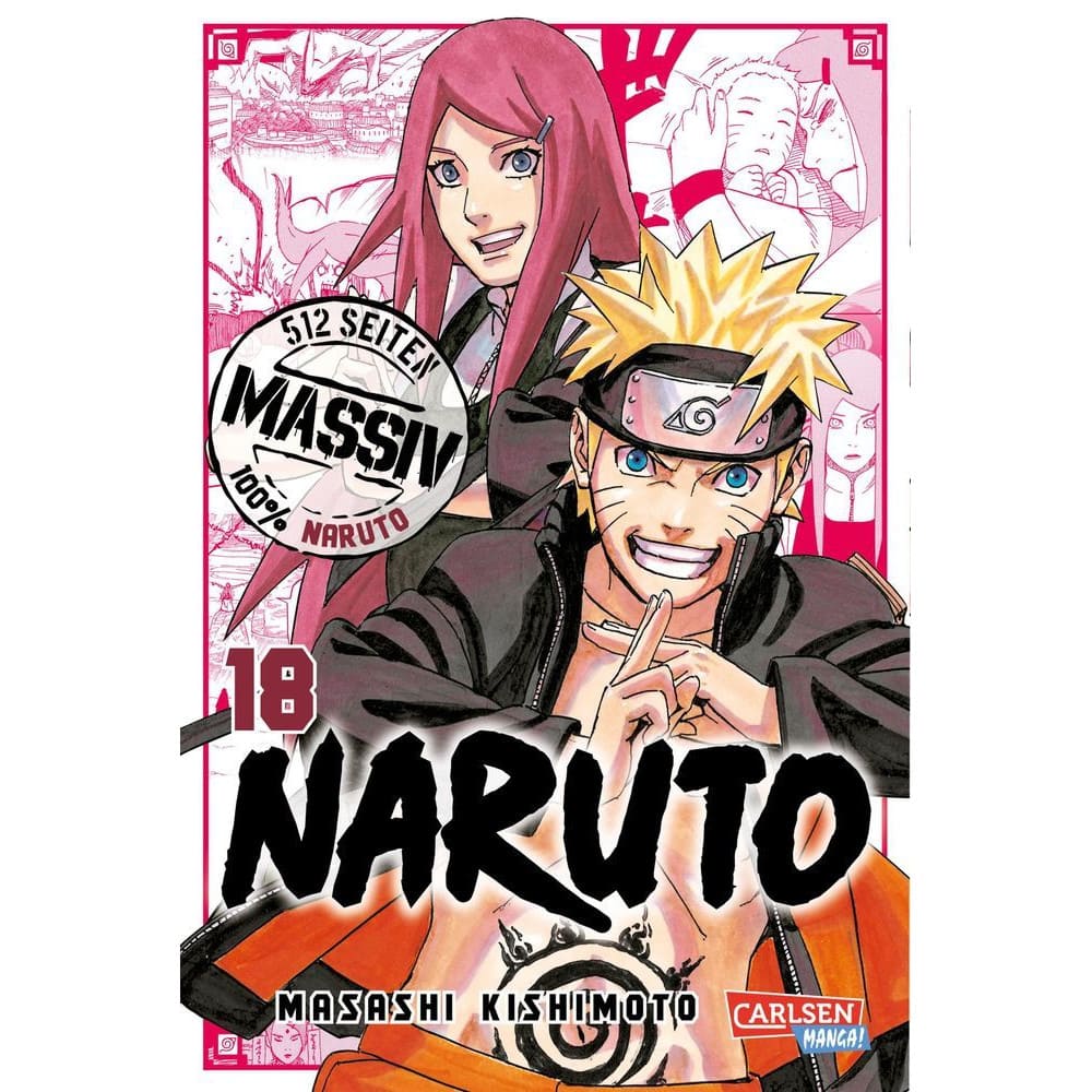 Naruto Manga Massive 18 German