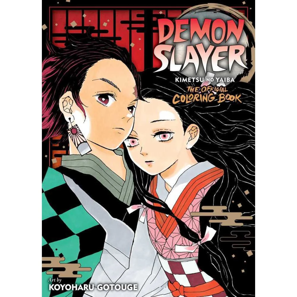 Demon Slayer Coloring book The Official Coloring Book English