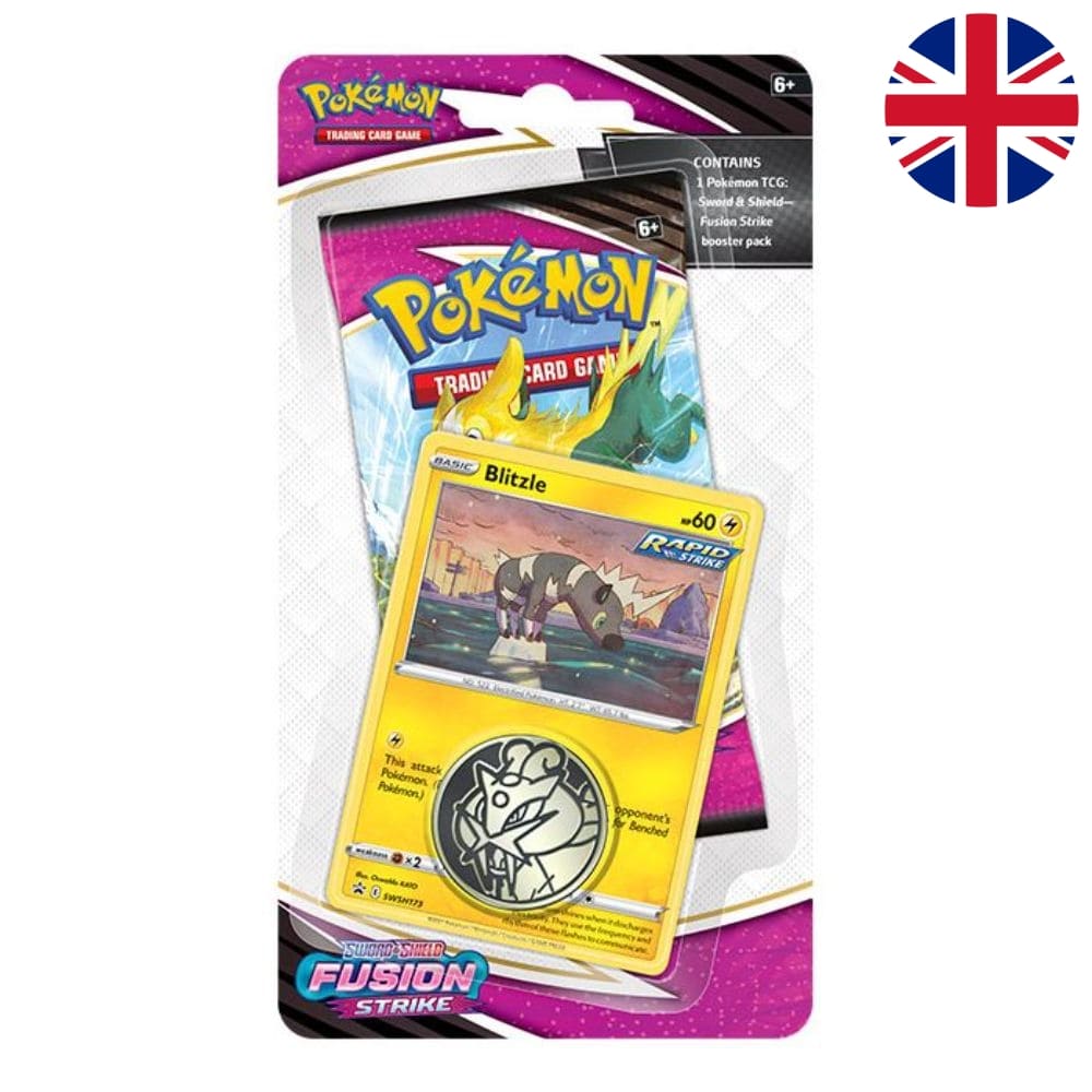 Pokemon Fusion Strike 1-Pack Checklane Blister Blitzle