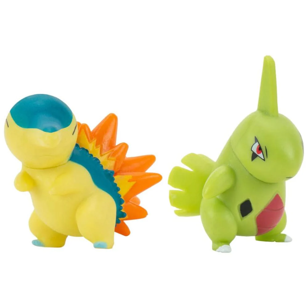Pokemon Battle Minifiguren 2er-Pack Feurigel & Larvitar 5cm
