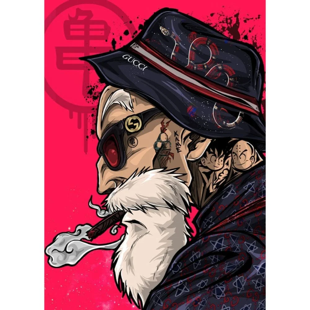 Acrylic Art Dragon Ball Gucci Roshee