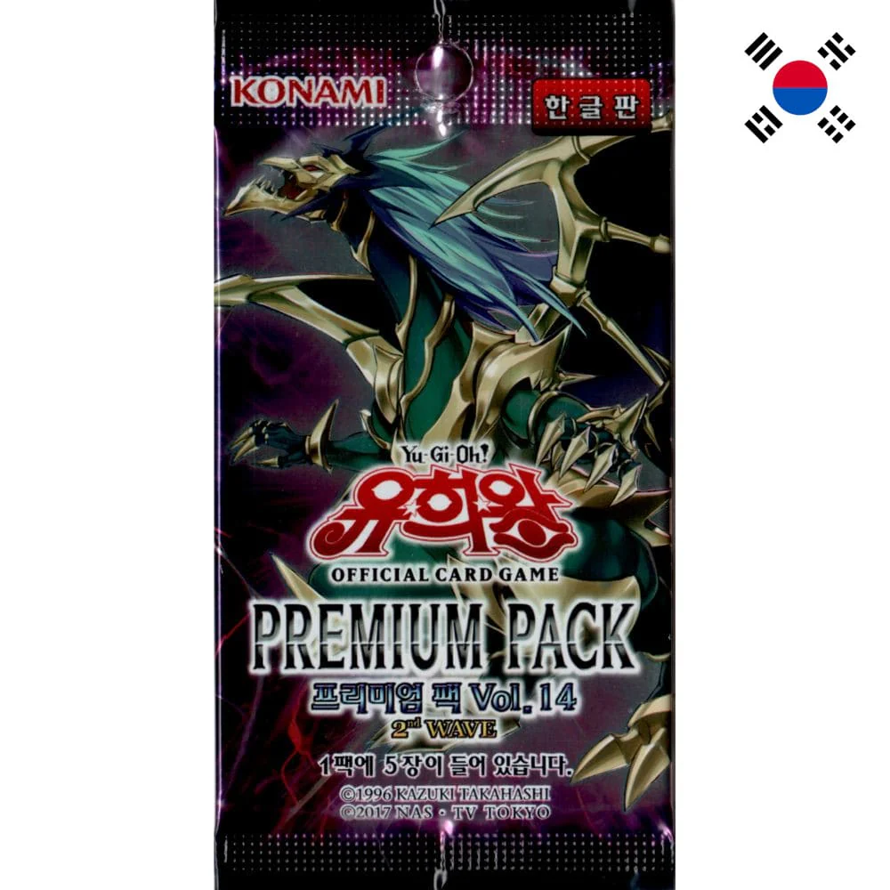 Yu-Gi-Oh! Premium Pack 14 2nd Wave Booster Korean