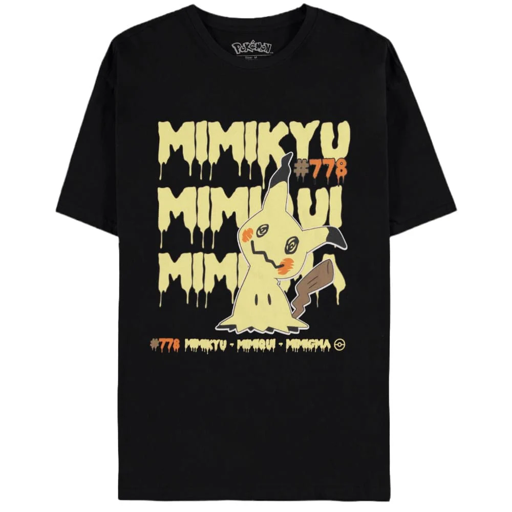 Pokémon T-Shirt Mimikyu Black (Men)