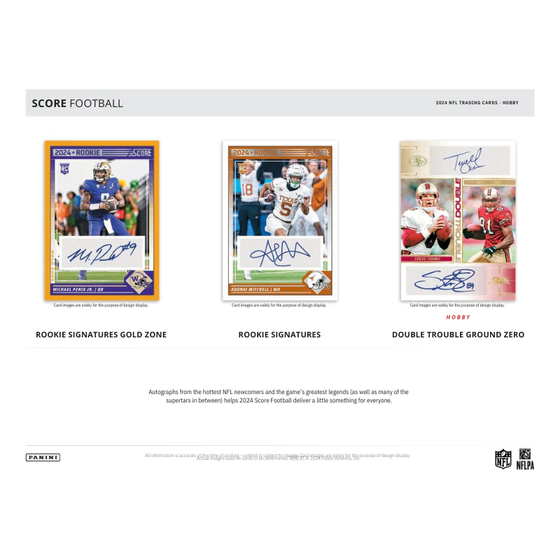2024 Panini Score Football Hobby 12 Box Case
