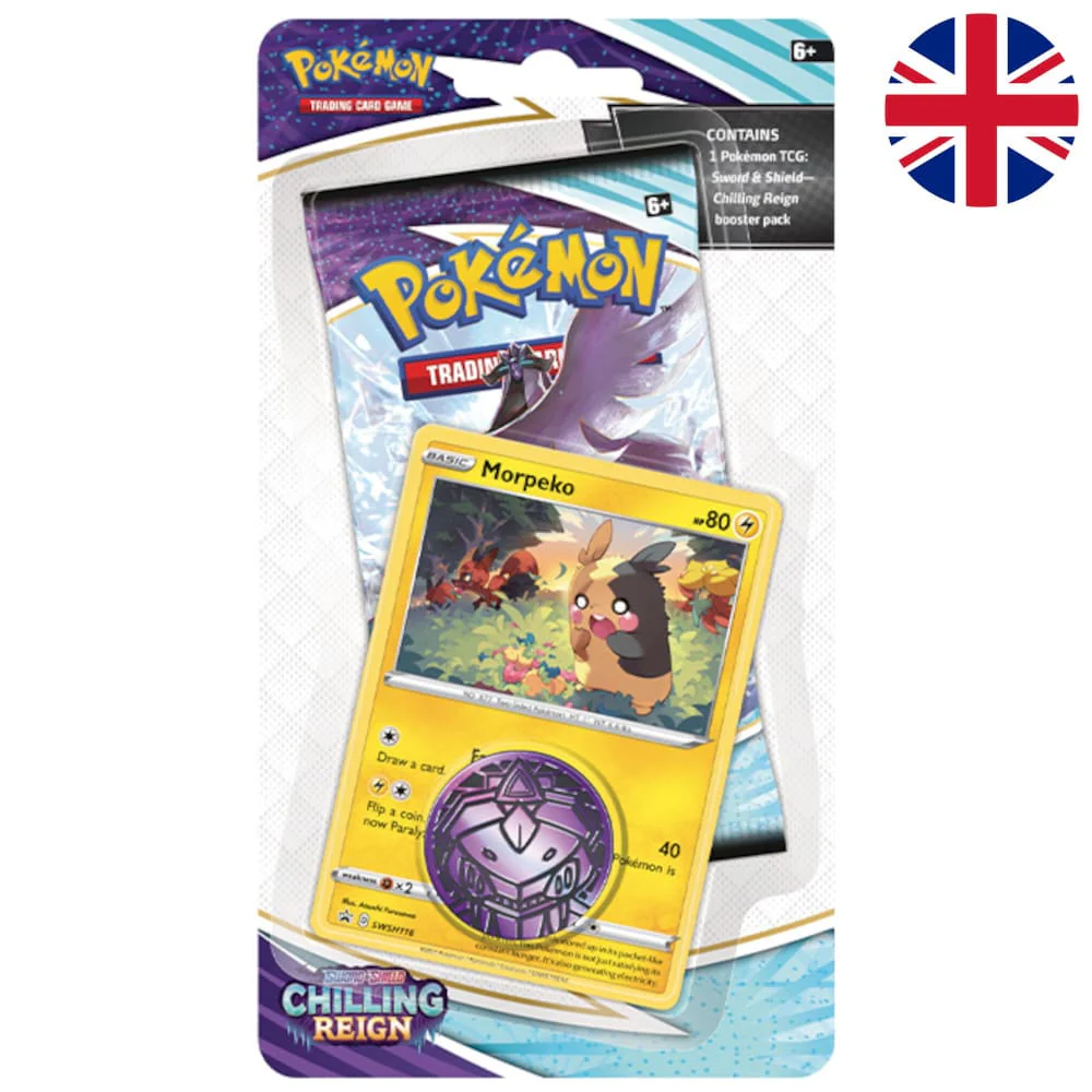 Pokemon Chilling Reign 1-Pack Blister Morpeko