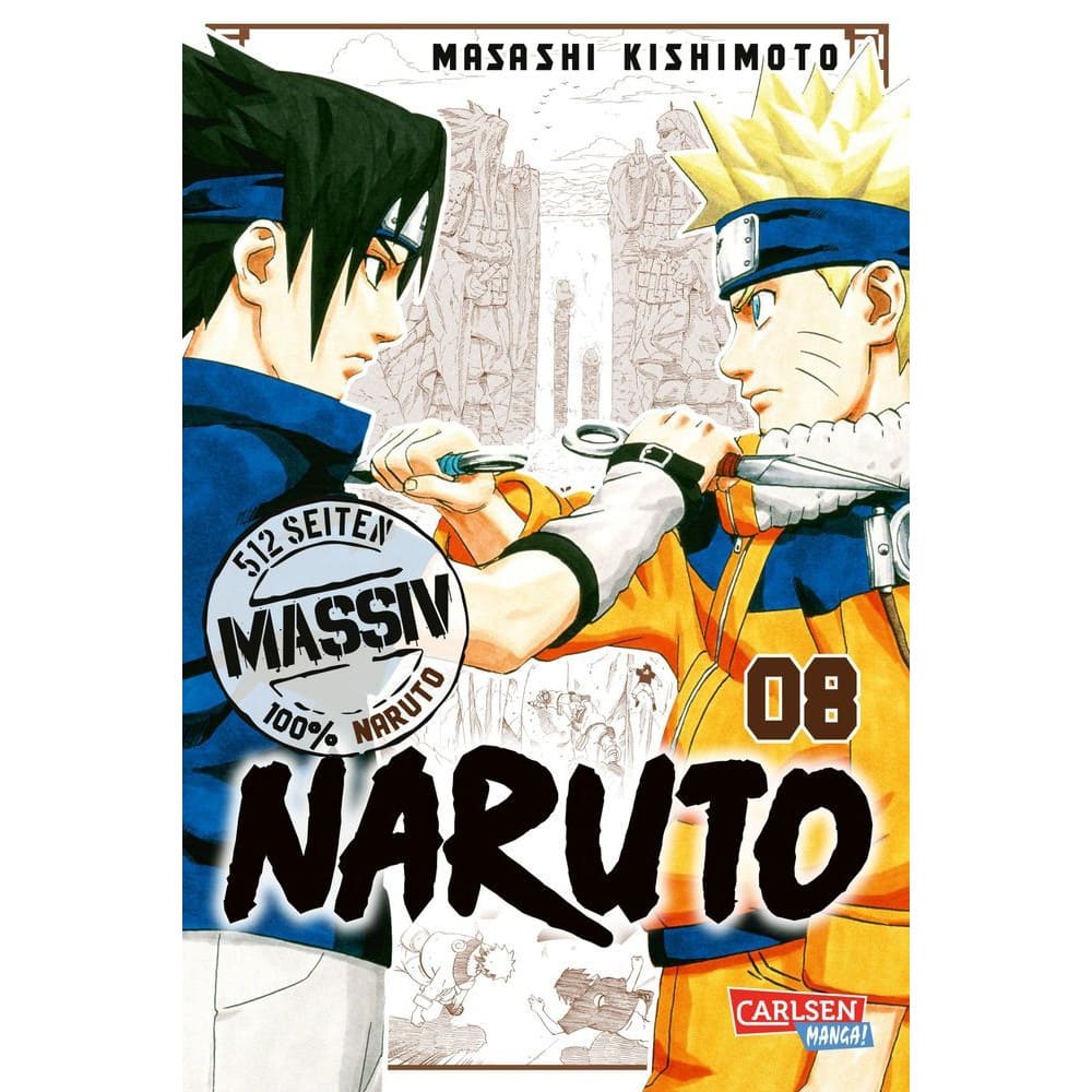 Naruto Manga Massive 8 German