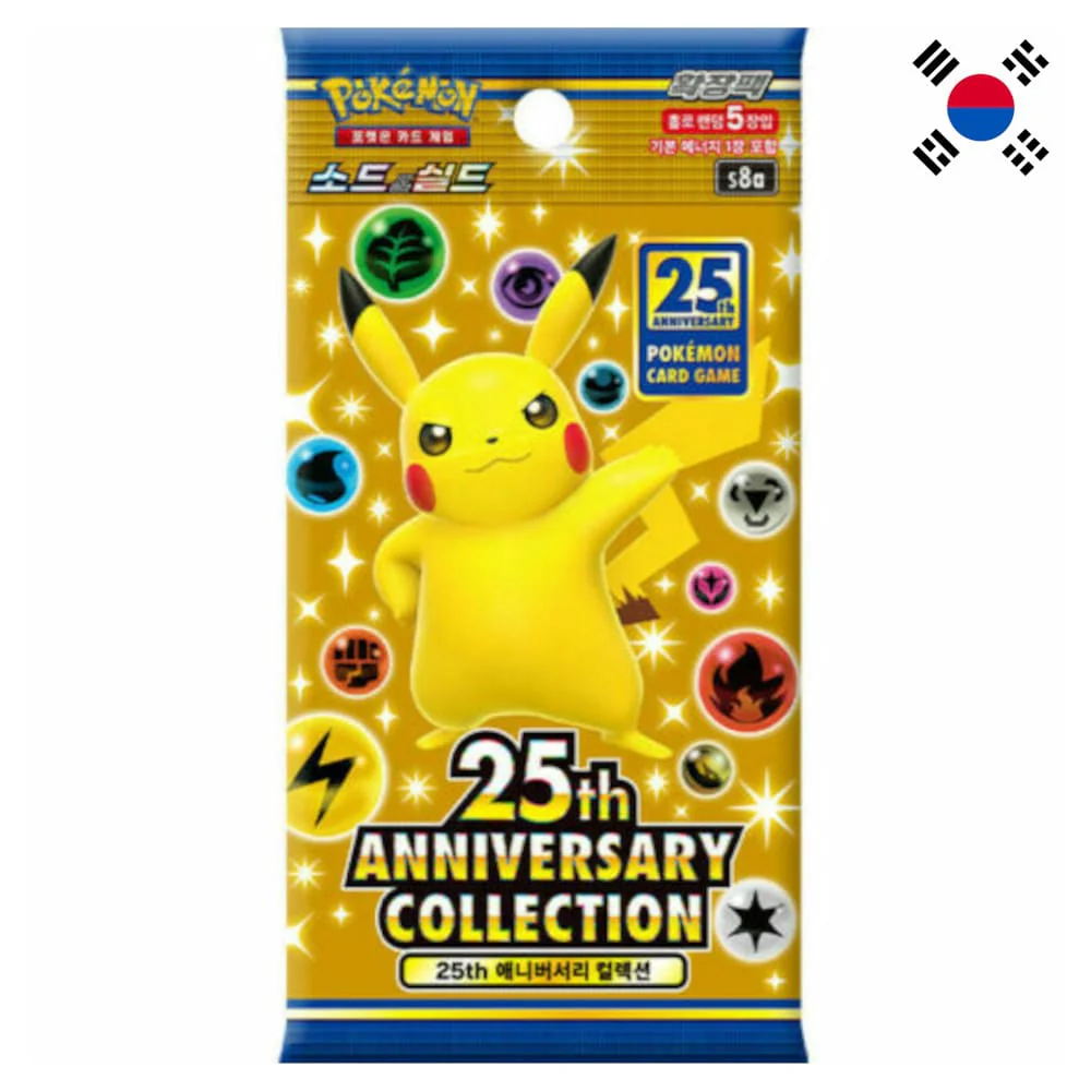 Pokemon 25th Anniversary Booster Korean