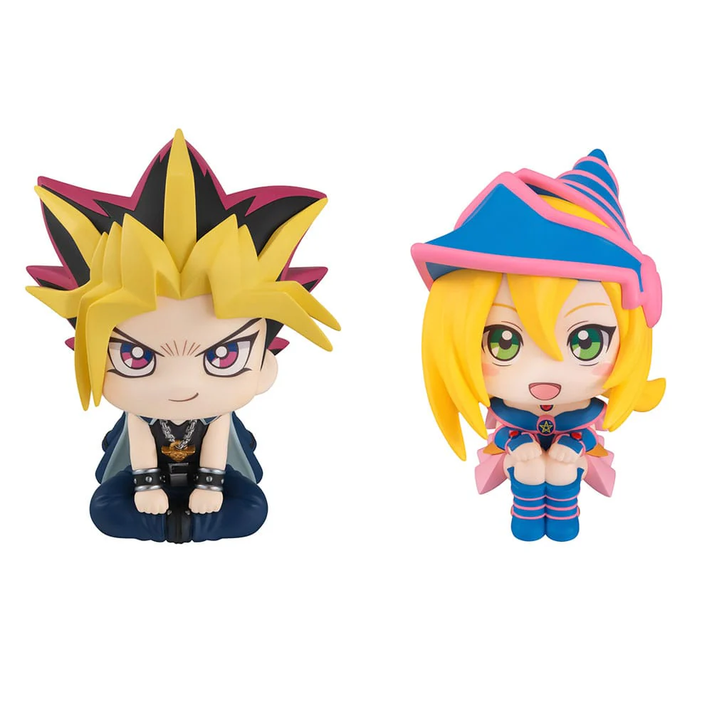 Yu-Gi-Oh! Duel Monsters Look Up PVC Statue Yami Yugi & Dark Magician Girl Set 11cm