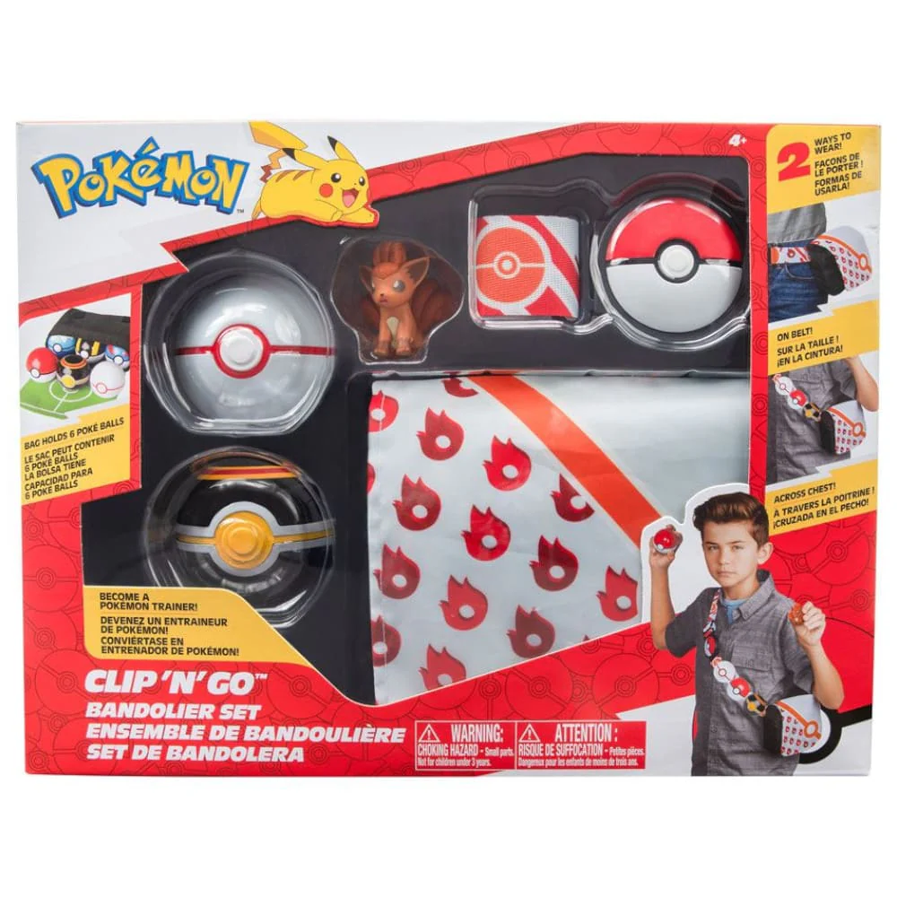 Pokemon Bandolier Set Premierball, Luxusball & Vulpix
