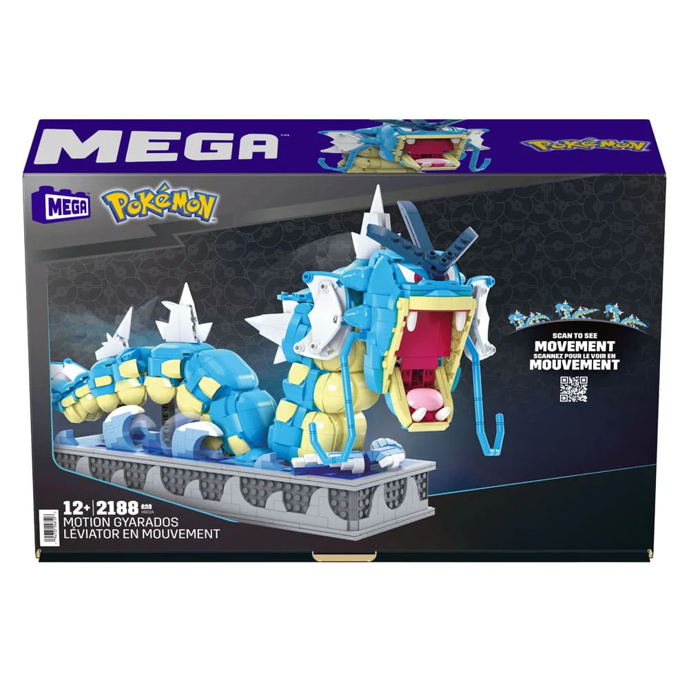 Pokemon Mega Construx Bauset Motion Garados 44cm