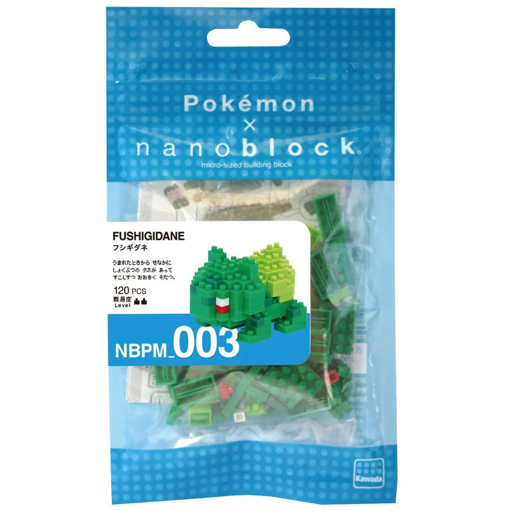 Nanoblock Pokemon Bisasam