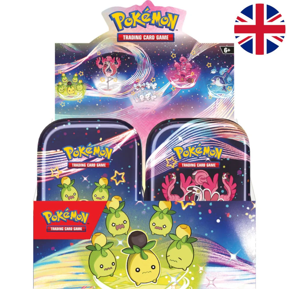 Pokemon Paldean Fates Mini-Tin Display (10)