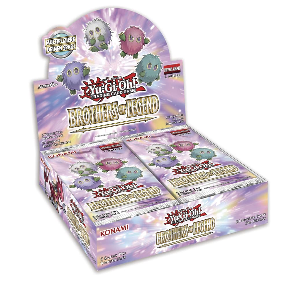 Yu-Gi-Oh! Brothers of Legend 24 display