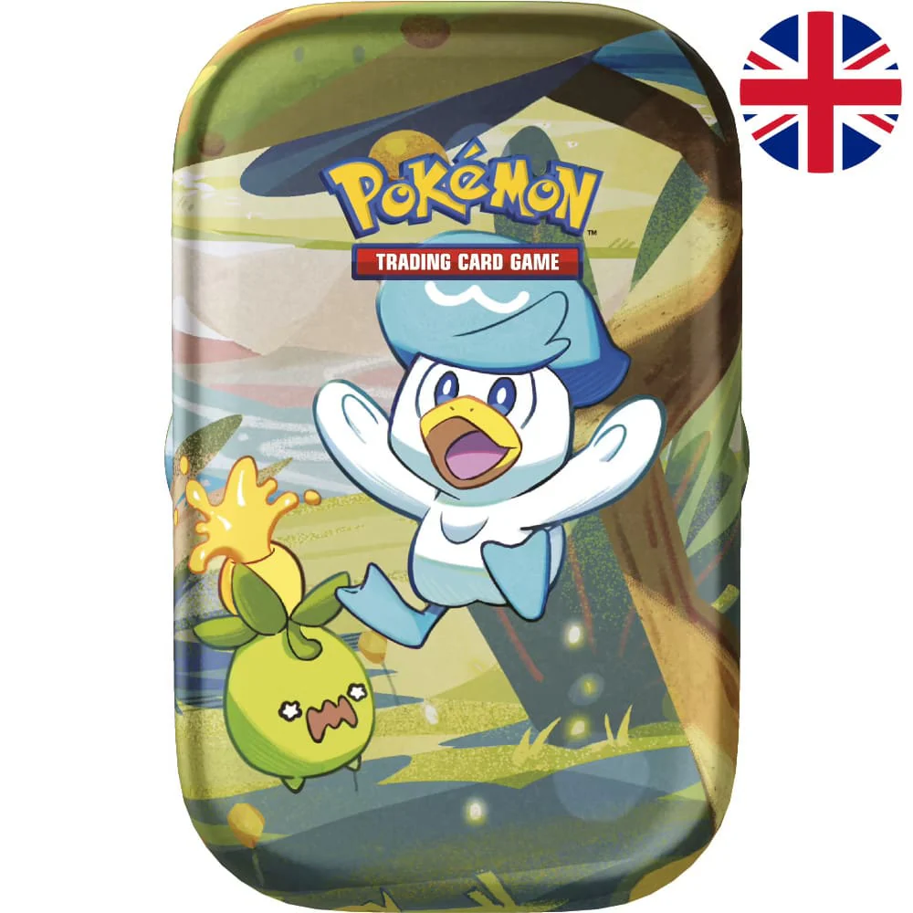 Pokemon Mini-Tin Paldea Friends Quaxly & Smoliv