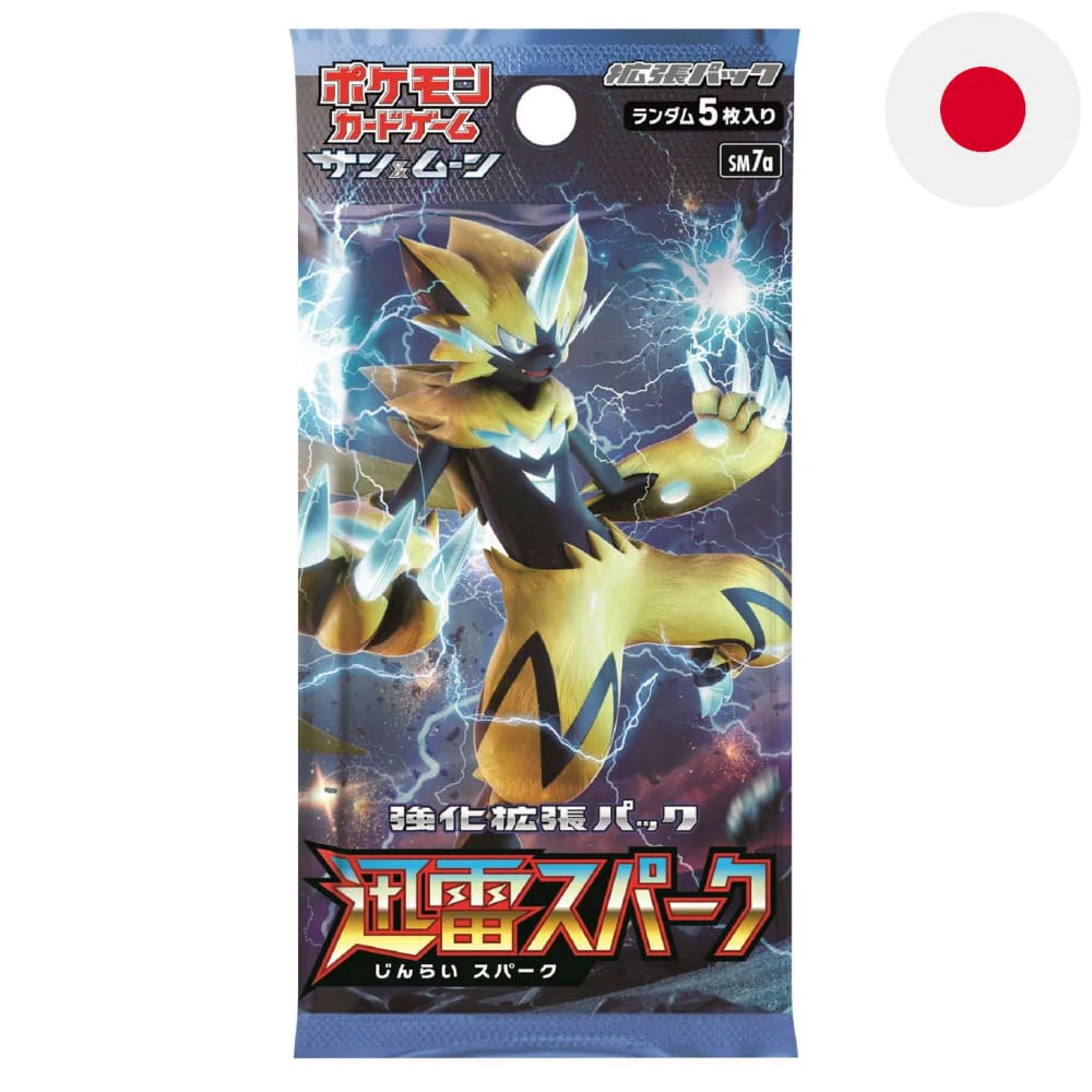 Pokemon Jinrai Spark Booster Japanese