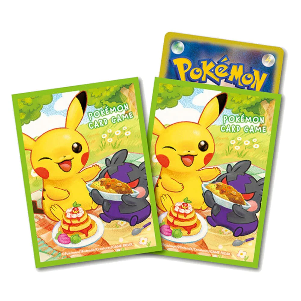 Pokemon Center Sleeves Pikachu & Morpeko 64 pieces