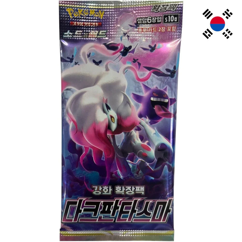 Pokemon Dark Phantasma Booster Pack Korean