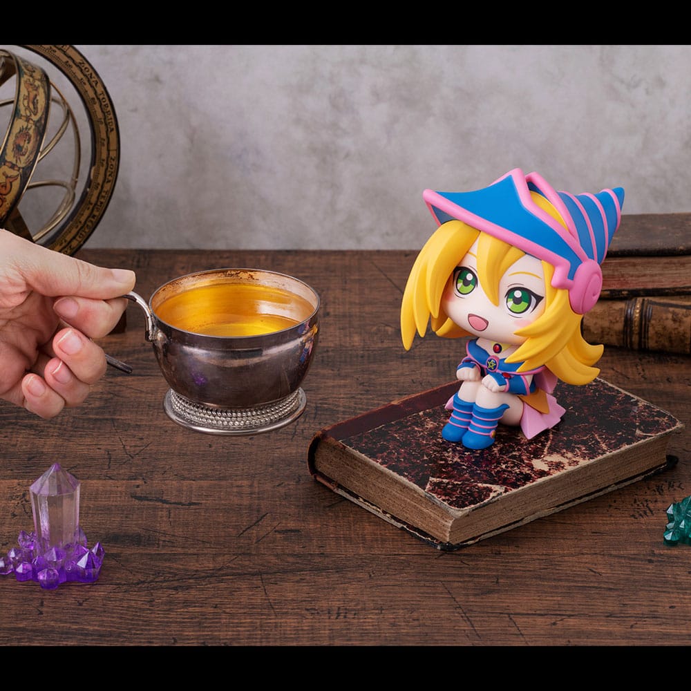 Yu-Gi-Oh! Duel Monsters Look Up PVC Statue Yami Yugi & Dark Magician Girl Set 11cm