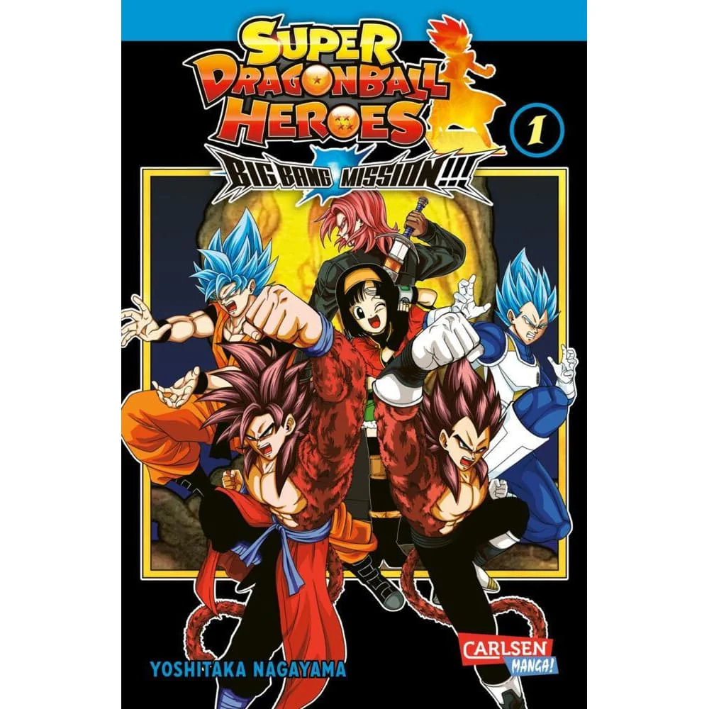 Super Dragon Ball Heroes Manga Big Bang Mission!!! German