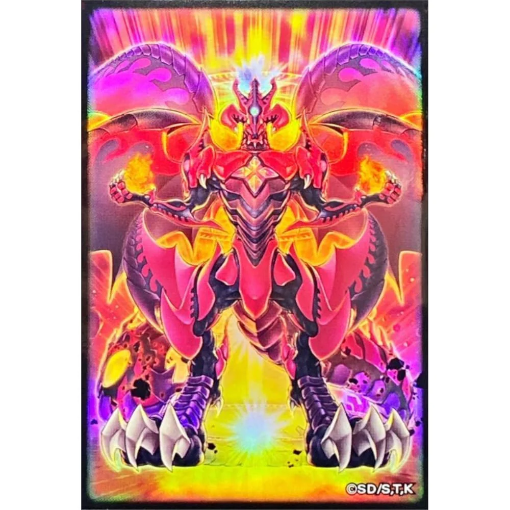 Yu-Gi-Oh! OCG Sleeves: Scar Red Super Nova Dragon 10 pieces