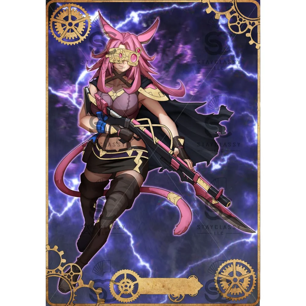 Stay Classy Metal Field Center Felidgette