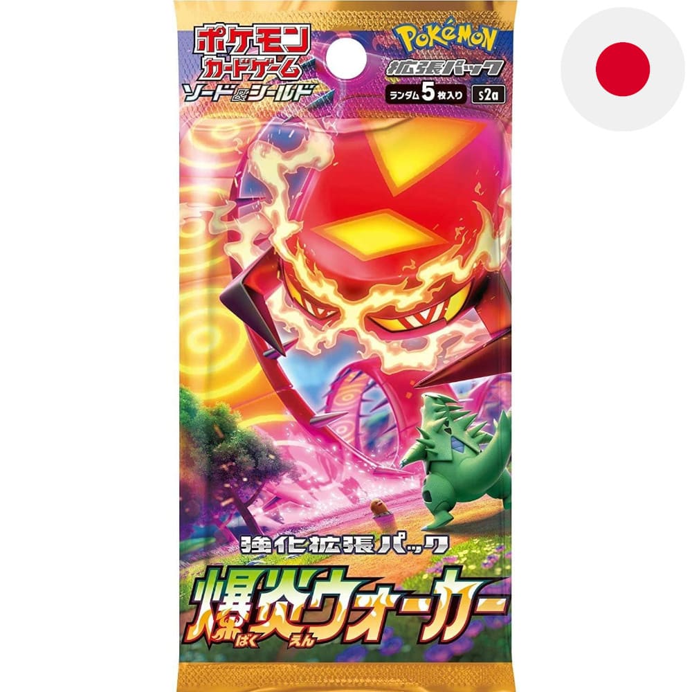 Pokemon Explosive Flame Walker Booster Japanese