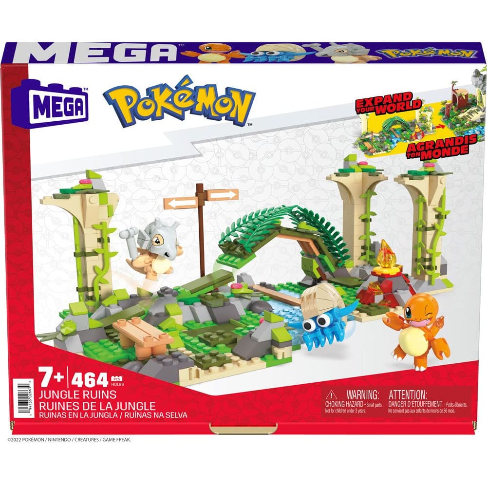 Pokemon Mega Construx Bauset Jungle Ruins