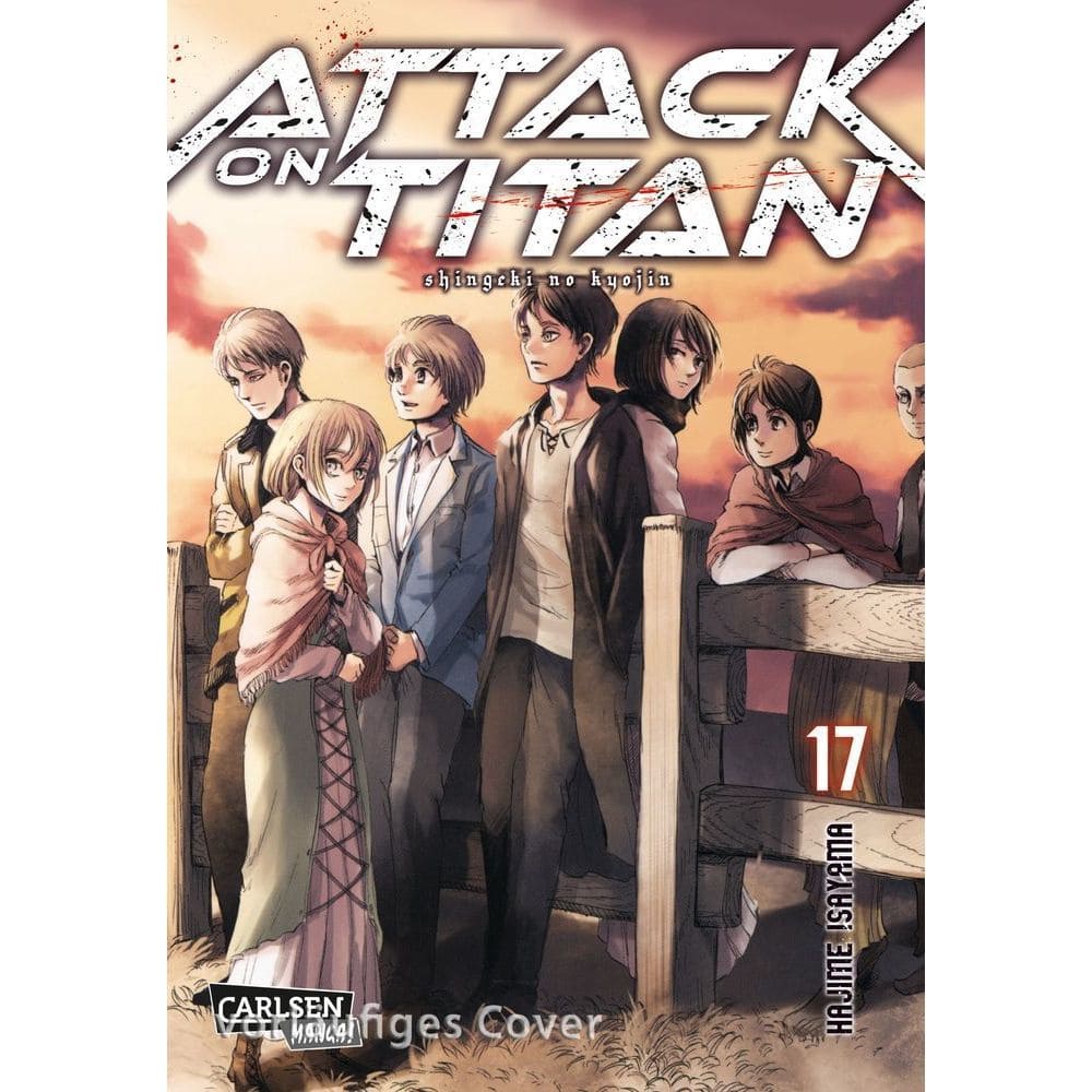 Attack on Titan Manga Volume 17 German