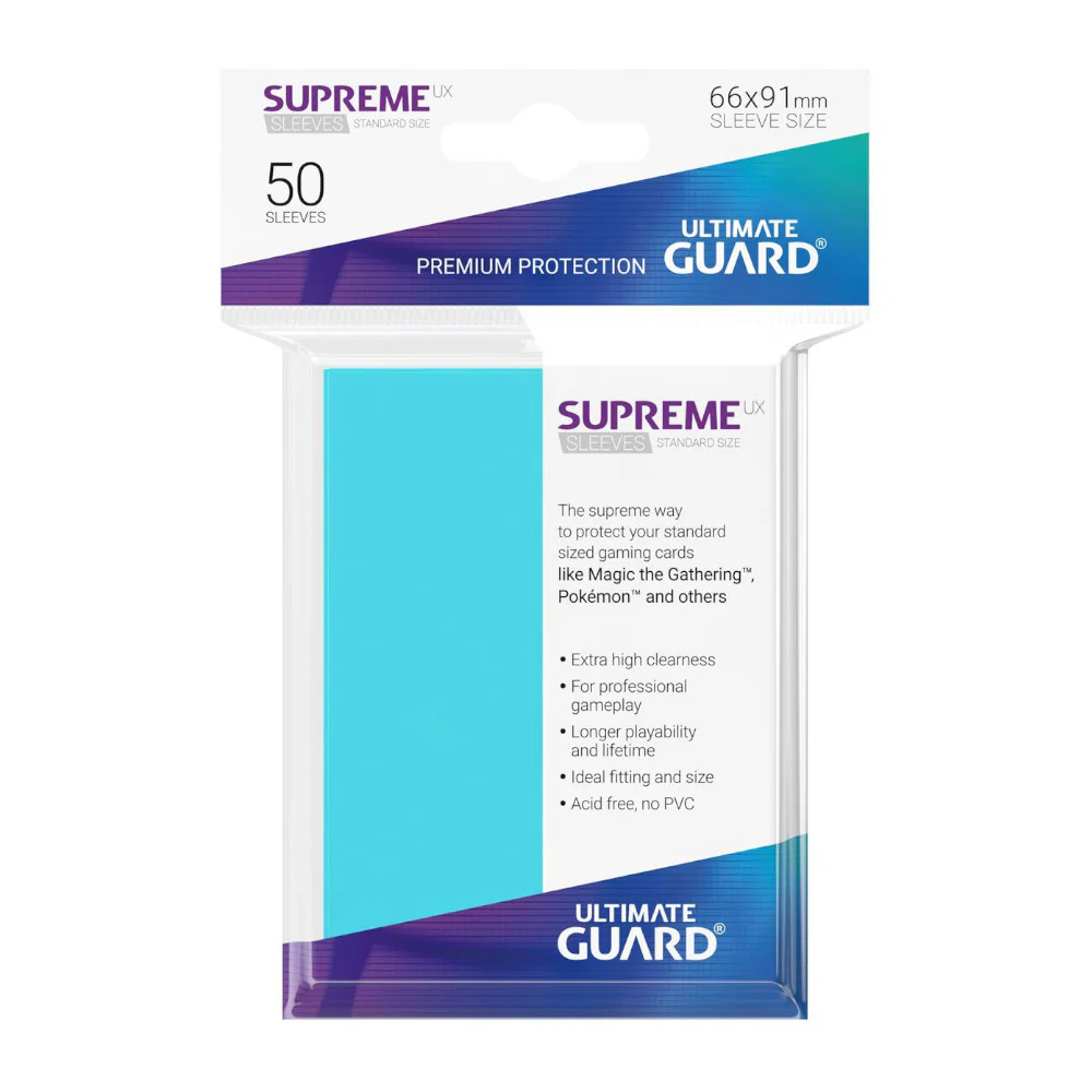 Ultimate Guard Standard Size Supreme UX Sleeves 50 pieces of multicolor