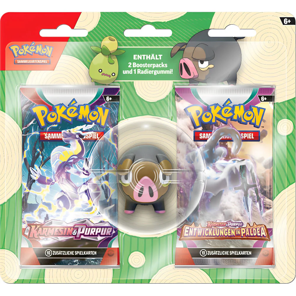 Pokemon Eraser Blister Back to School Ferculi