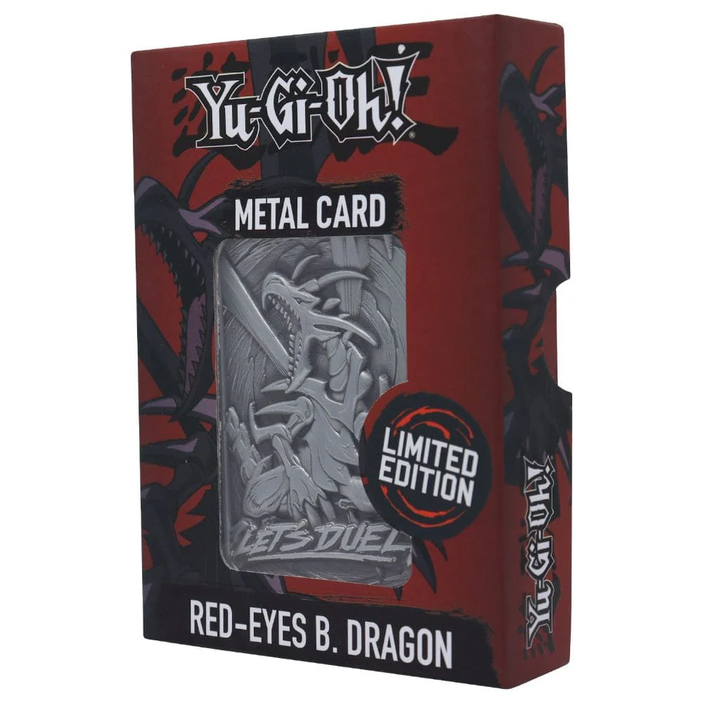 Yu-Gi-Oh! Metal Card Collectible Red Eyes Black Dragon