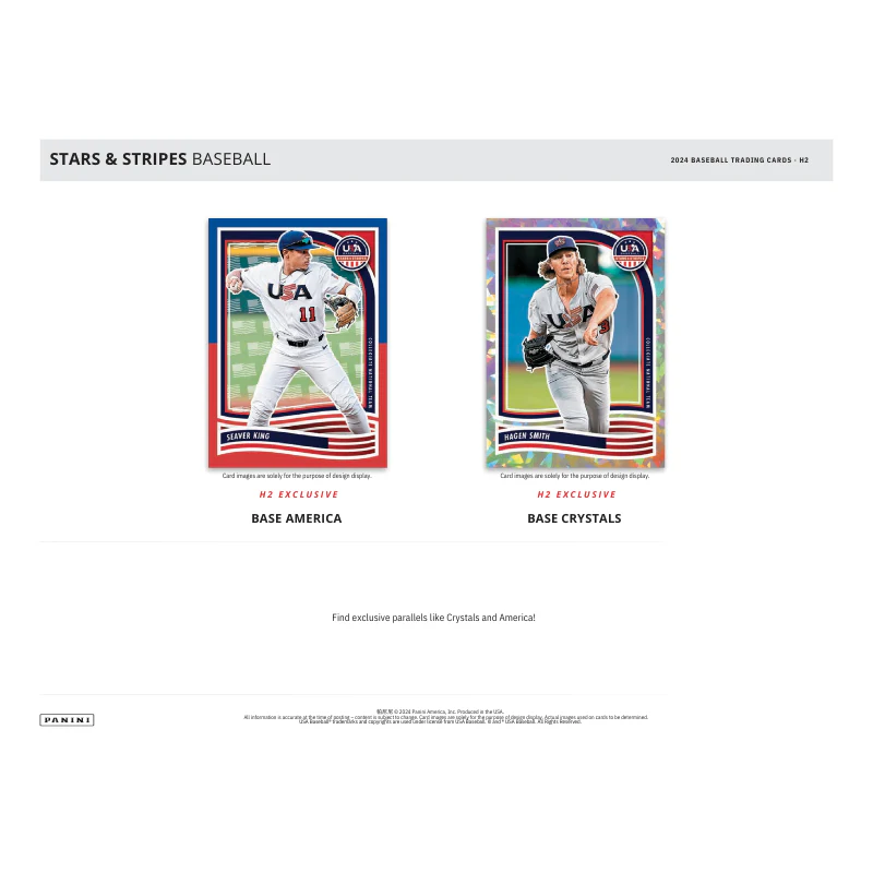 2024 Panini Stars and Stripes Baseball H2 Hybrid Box
