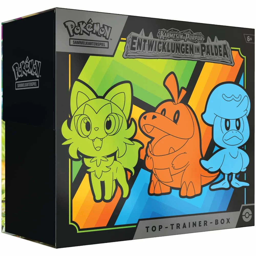Pokemon Developments in Paldea Top Trainer Box