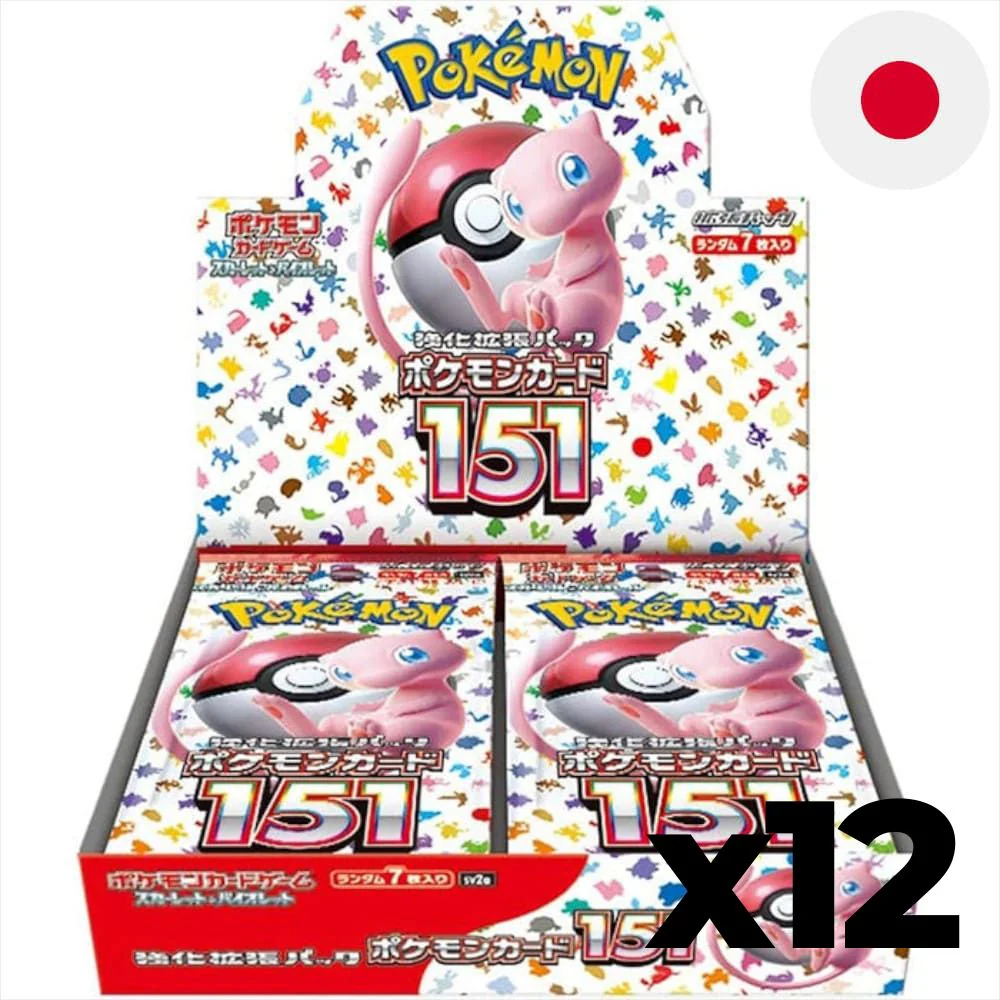 Pokemon 151 20pcs Booster Box Japanese