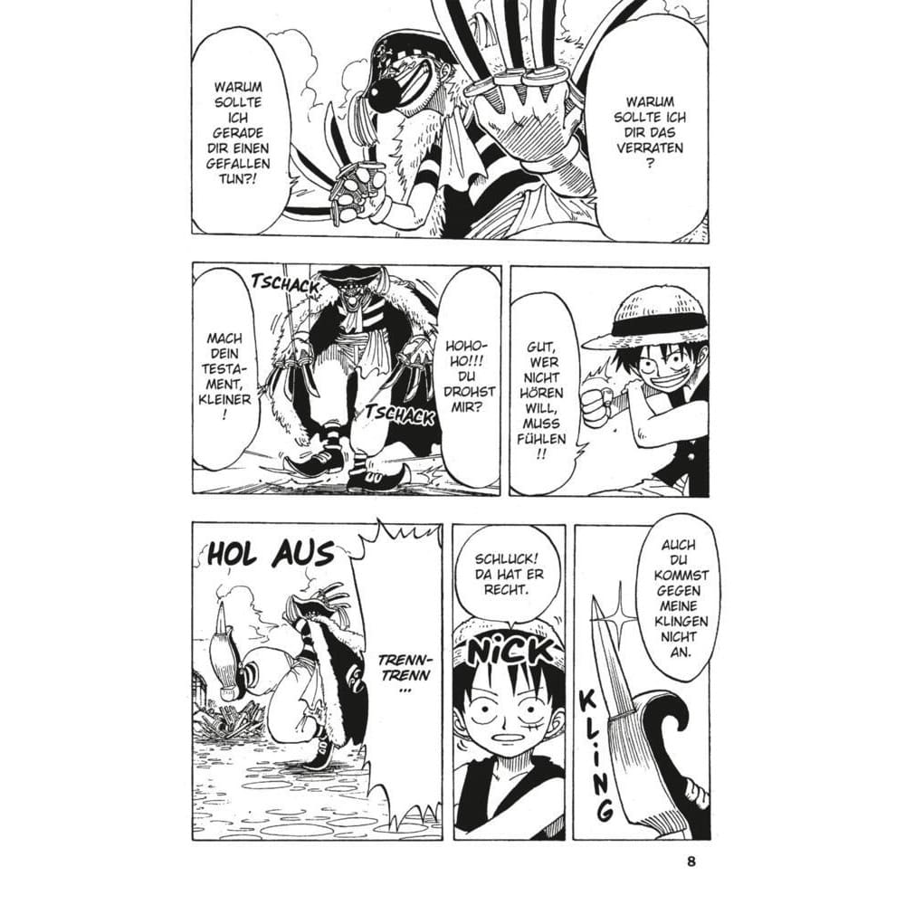 One Piece Manga 3 German