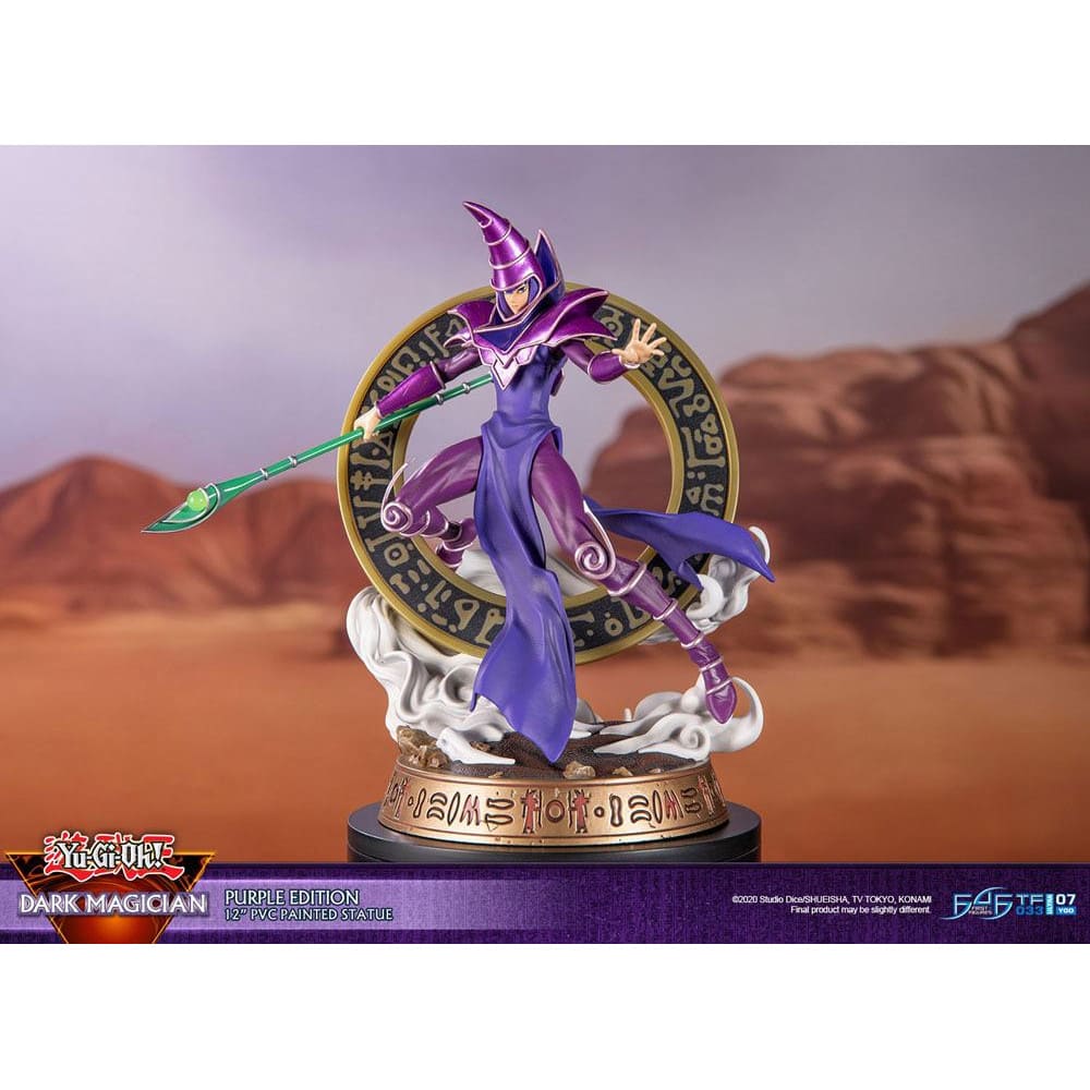 Yu-Gi-Oh! PVC Statue Dark Magician Purple Version 29cm