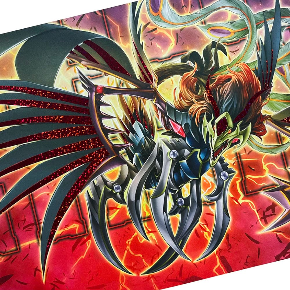 GuardUp Holo Playmat Black Feather Dragon
