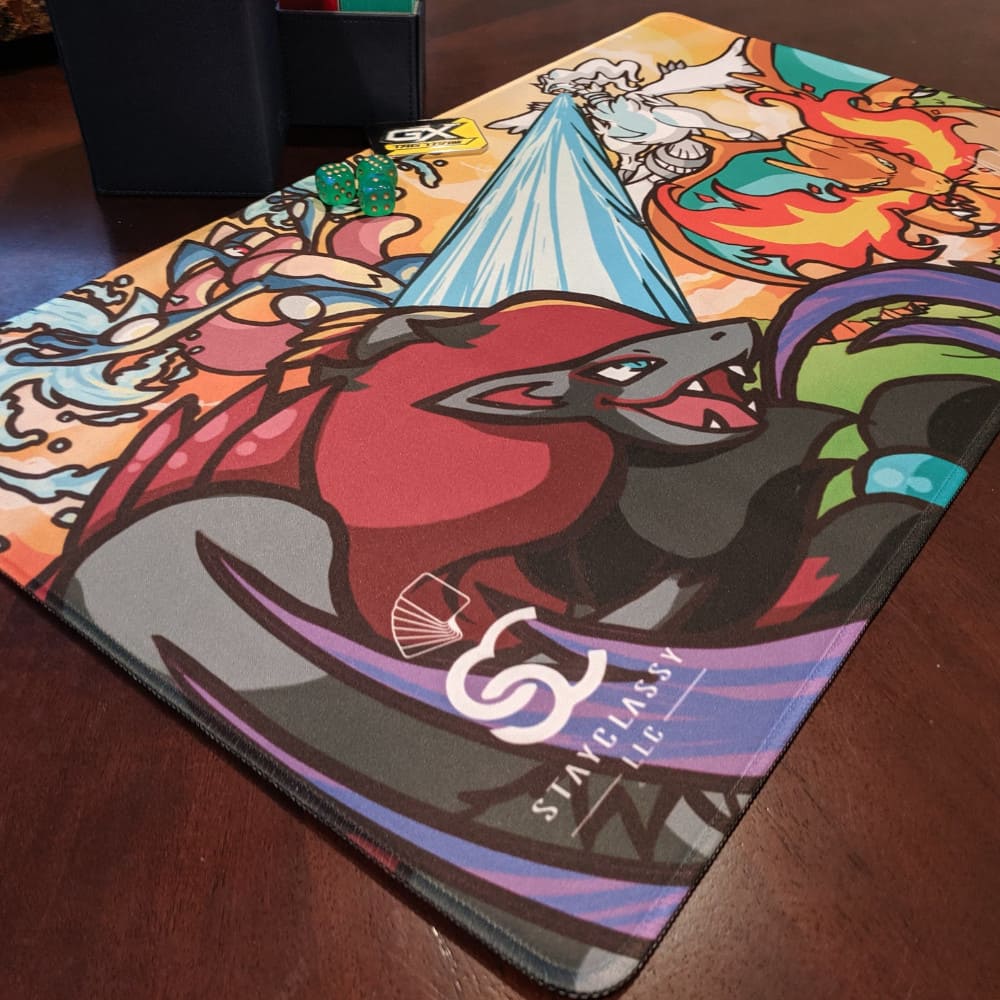 Stay Classy Playmat Showdown of Speed & Strength