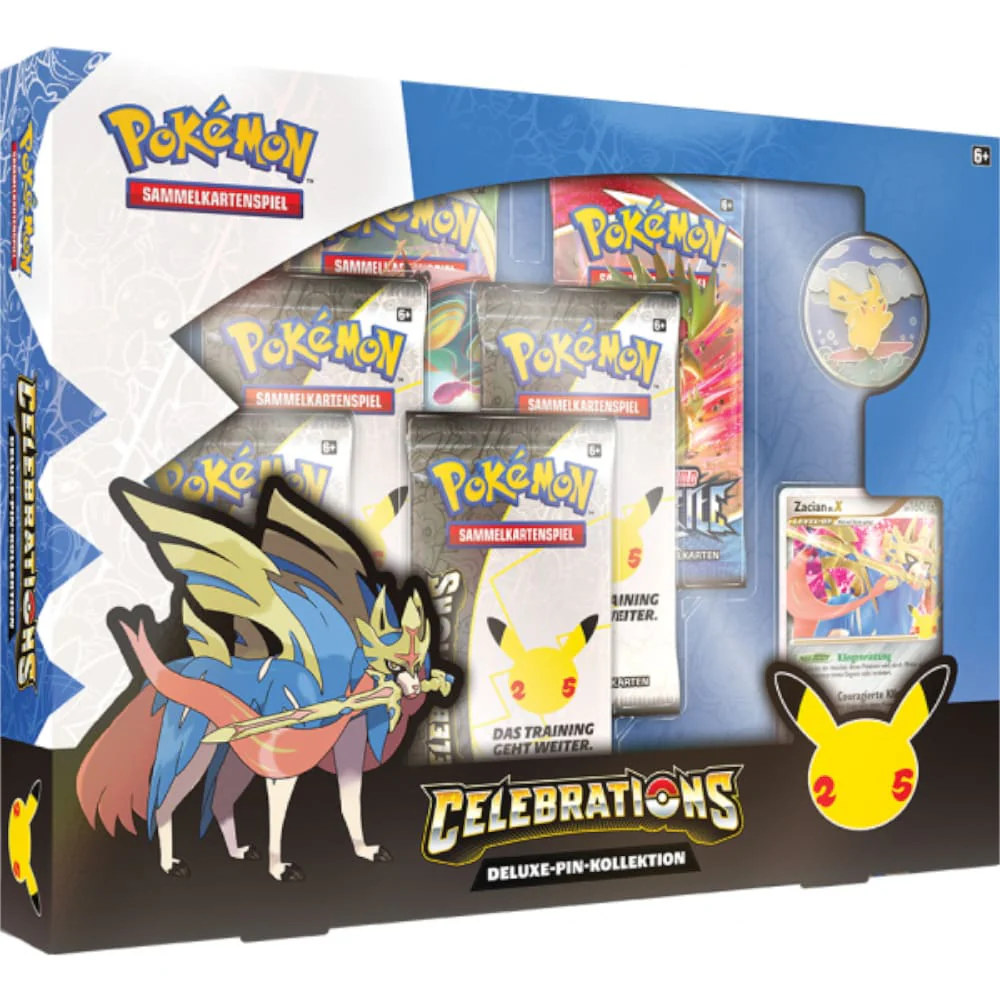 Pokemon Celebrations Deluxe Pin Collection