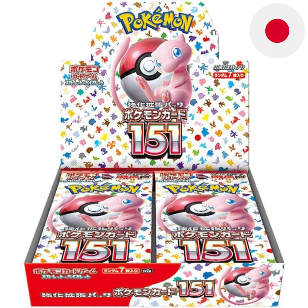 Pokemon 151 20pcs Booster Box Japanese