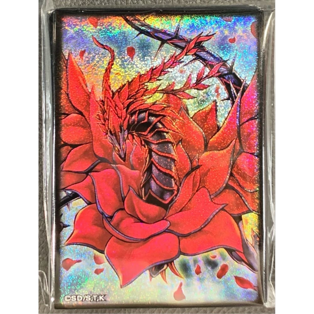 Yu-Gi-Oh! OCG Sleeves: Black Rose Dragon 70 pieces