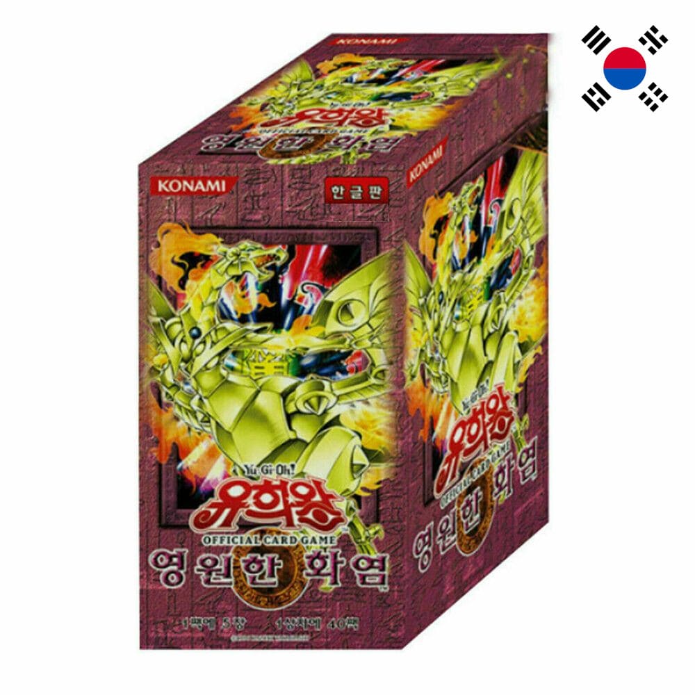 Yu-Gi-Oh! Flaming Eternity 40 display Korean