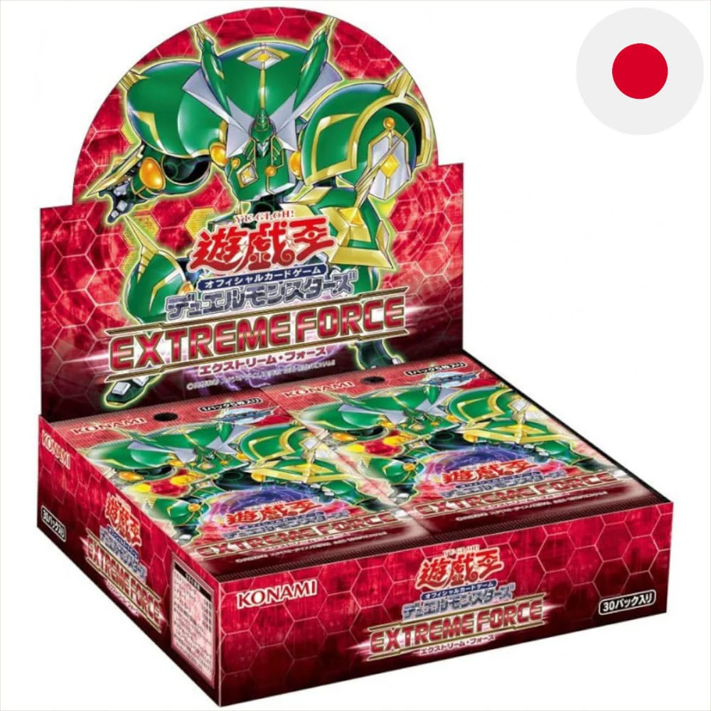 Yu-Gi-Oh! Extreme Force 30 display Japanese