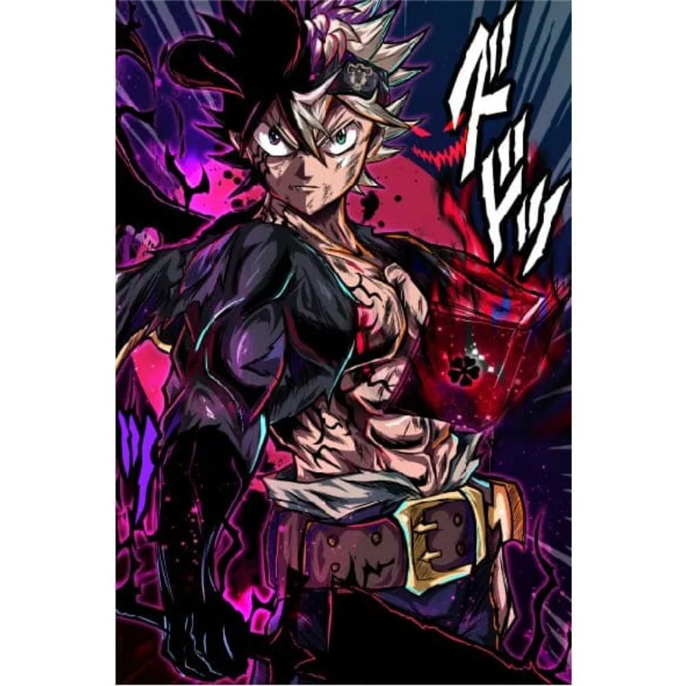 Acrylic Art Black Clover Black Book