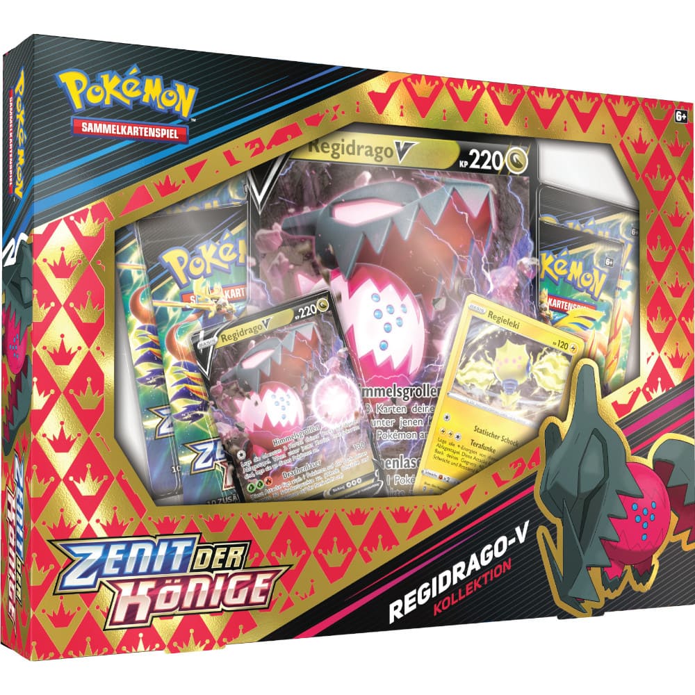 Pokemon Zenith of Kings collection Regidrago-V
