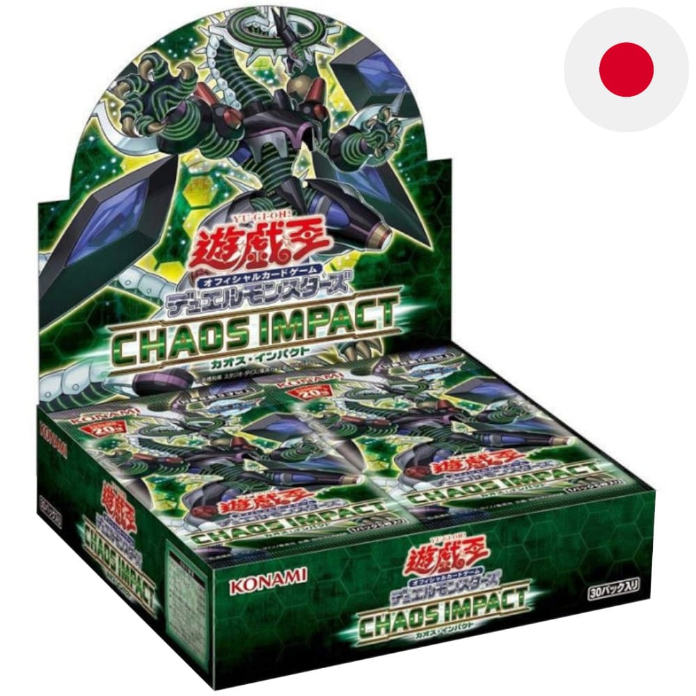 Yu-Gi-Oh! Chaos Impact 30 display Japanese